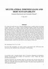 Research paper thumbnail of Multilateral indexed loans and debt sustainability