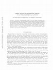 Research paper thumbnail of Chern–Simons–Schrödinger theory on a one-dimensional lattice