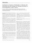 Research paper thumbnail of Azathioprine Is Superior to Budesonide in Achieving and Maintaining Mucosal Healing and Histologic Remission in Steroid-Dependent Crohnʼs Disease