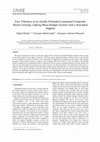 Research paper thumbnail of Free Vibration of an Axially Preloaded Laminated Composite Beam Carrying a Spring-Mass-Damper System with a Non-Ideal Support