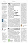 Research paper thumbnail of "Um die Welt in acht Episoden" [Rezension von Martin Mulsow: Überreichweiten: Perspektiven einer globalen Ideengeschichte, Berlin: Suhrkamp 2022], in: Die Presse, 31 December 2022