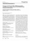 Research paper thumbnail of The impact of C677T and A1298C MTHFR polymorphisms on methotrexate therapeutic response in East Bohemian region rheumatoid arthritis patients