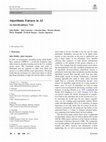 Research paper thumbnail of Algorithmic Fairness in AI