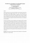 Research paper thumbnail of The Effectiveness of Smartphones in Learning English Language: A Study of Learners' Perspectives