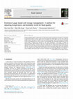 Research paper thumbnail of Freshness Gauge based cold storage management: A method for adjusting temperature and humidity levels for food quality