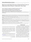 Research paper thumbnail of Risk Factors and Clinical Outcomes of Head and Neck Cancer in Inflammatory Bowel Disease: A Nationwide Cohort Study