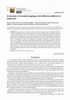 Research paper thumbnail of Evaluation of extruded roughage with different additives in sheep diet