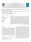 Research paper thumbnail of High air–sea CO2 uptake rates in nearshore and shelf areas of Southern Greenland: Temporal and spatial variability