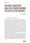 Research paper thumbnail of Stephen Rippon, Historic Landscape Analysis: Understanding the past in the present, in Detecting and Understanding Landscape transformations, 2005.