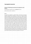 Research paper thumbnail of [Erratum of "Optimizing post-operative pain management in Latin America"]