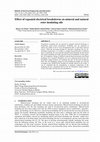 Research paper thumbnail of Effect of repeated electrical breakdowns on mineral and natural ester insulating oils