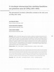 Research paper thumbnail of A circulação internacional dos cientistas brasileiros nos primeiros anos do CNPq (1951-1955)