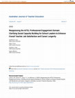 Research paper thumbnail of Reappraising the AITSL Professional Engagement Domain: Clarifying Social Capacity Building for School Leaders to Enhance Overall Teacher Job Satisfaction and Career Longevity