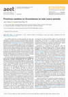 Research paper thumbnail of Próximos cambios en Ecosistemas en este nuevo periodo