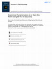 Research paper thumbnail of Anatomical Characterization of an Optic Disc Notch Using SD-OCT in Glaucoma