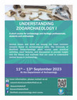 Research paper thumbnail of Short Course: Understanding Zooarchaeology I flyer 2023