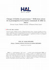 Research paper thumbnail of Changer d'échelles de gouvernance? Réflexions autour de la promulgation de la Charte communale de 2002 au Maroc