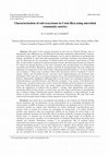 Research paper thumbnail of Characterization of soil ecosystems in Costa Rica using microbial community metrics