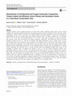 Research paper thumbnail of Determinants of Soil Bacterial and Fungal Community Composition Toward Carbon-Use Efficiency Across Primary and Secondary Forests in a Costa Rican Conservation Area