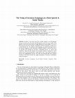 Research paper thumbnail of The Using of Javanese Language as a Hate Speech in Sosial Media