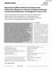 Research paper thumbnail of Biomimetic Scaffolds Modulate the Posttraumatic Inflammatory Response in Articular Cartilage Contributing to Enhanced Neoformation of Cartilaginous Tissue In Vivo