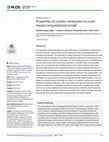 Research paper thumbnail of Properties of cardiac conduction in a cell-based computational model