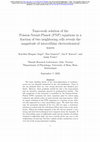 Research paper thumbnail of Nano-scale solution of the Poisson-Nernst-Planck (PNP) equations in a fraction of two neighboring cells reveals the magnitude of intercellular electrochemical waves