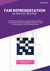 Research paper thumbnail of Fair Representation in Justice Sector A Study by Nida Usman Ch and Anoshay Fazal compressed db1f