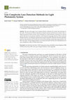 Research paper thumbnail of Low Complexity Lane Detection Methods for Light Photometry System