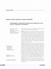 Research paper thumbnail of Mortality of Roma population in Serbia, 2002-2005