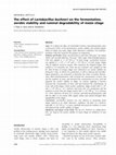 Research paper thumbnail of The effect of Lactobacillus buchneri on the fermentation, aerobic stability and ruminal degradability of maize silage