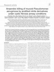 Research paper thumbnail of Anaerobic killing of mucoid Pseudomonas aeruginosa by acidified nitrite derivatives under cystic fibrosis airway conditions