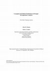 Research paper thumbnail of Corruption and political institutions in Portugal : an exploratory analysis