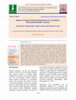 Research paper thumbnail of Impact of Organic Nutrient Management on Crop Quality, Yield and Soil Health: A Review