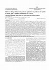 Research paper thumbnail of Influence of stage of harvesting and zinc application on yield and zinc uptake in cluster bean [Cyamopsis tetragonoloba (L.) TAUB]