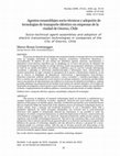 Research paper thumbnail of Agentes-ensamblajes socio-técnicos y adopción de tecnologías de transporte eléctrico en empresas de la ciudad de Osorno, Chile