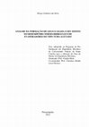 Research paper thumbnail of Análise da formação de gelo e geada e seu efeito no desempenho termo-hidráulico de evaporadores do tipo tubo aletado