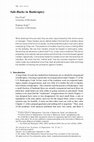 Research paper thumbnail of Sale-Backs in Bankruptcy