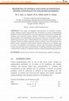 Research paper thumbnail of Properties of Optimal Solution of Indefinite Matrix Constraint in Linear Programming