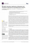 Research paper thumbnail of MicroRNA Alteration, Application as Biomarkers, and Therapeutic Approaches in Neurodegenerative Diseases