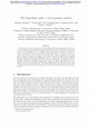 Research paper thumbnail of The Vogt-Bailey index: a local gradient analysis