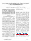 Research paper thumbnail of GaAs/Si Double-Junction Cells Fabricated by Sacrificial Layer Etching of Directly-Bonded III-V/Si Junctions