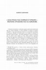 Research paper thumbnail of «Nous étions tous stupéfaits et effrayés» Émotions ottomanes face au surnaturel