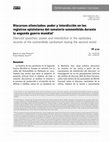 Research paper thumbnail of Discursos silenciados: poder y interdicción en los registros epistolares del sanatorio sonnenfelds durante la segunda guerra mundial