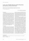 Research paper thumbnail of A rare case of double infarction treated with primary percutaneous coronary intervention