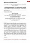 Research paper thumbnail of Considerações sobre a aplicação dos princípios jurídicos e das regras no processo de argumentação de decisões do tribunal superior eleitoral: aspectos axiológicos