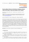 Research paper thumbnail of Reactive Black 5 Removal with Electro-Oxidation Method using Ti/IrO2/RuO2 Anode and Stainless Steel Cathode