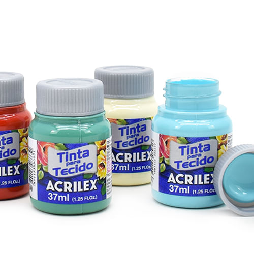 Tinta para Tecido Acrilex Fosca 37ml