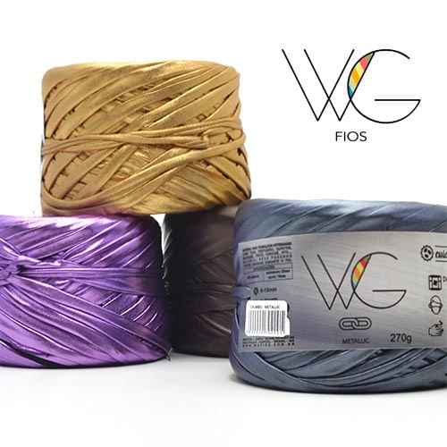 Fio de Malha Metálico WG Fios - 300g