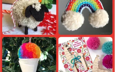 Free Pom-pom Ornament Class for Subscribers